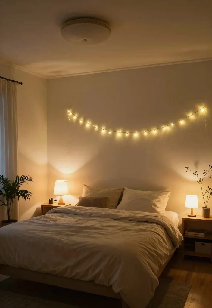 10 Box Bedroom Ideas to Maximize Small Spaces 8. Invest in Smart Lighting 0
