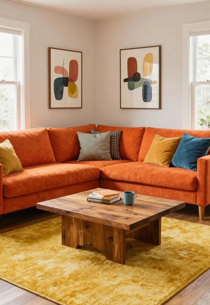 10 Small Living Room Sofa Ideas That Fit Comfortably 8. Bench Sofa for Unconventional Style 0