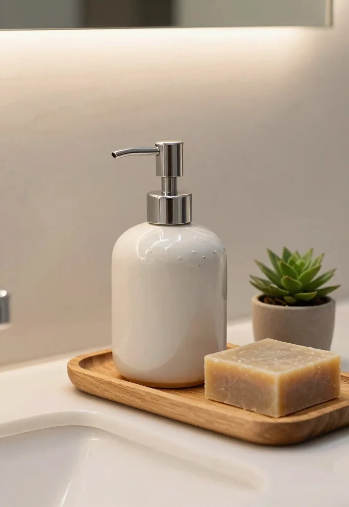 12 Bathroom Decoration Ideas for an Easy Style Refresh 11. Natural Soap Dispensers 0