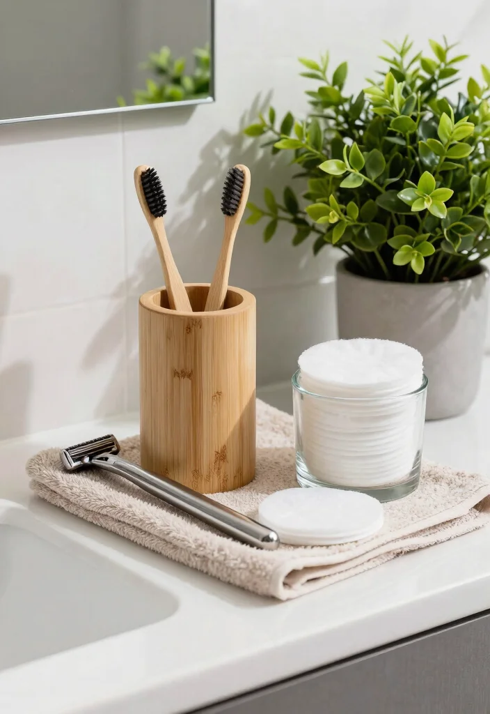 12 Bathroom Decoration Ideas for an Easy Style Refresh 3. Reusable Bathroom Accessories 0