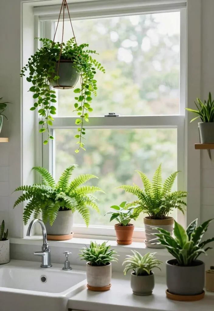 12 Bathroom Decoration Ideas for an Easy Style Refresh 4. Plant Laden Spaces 0