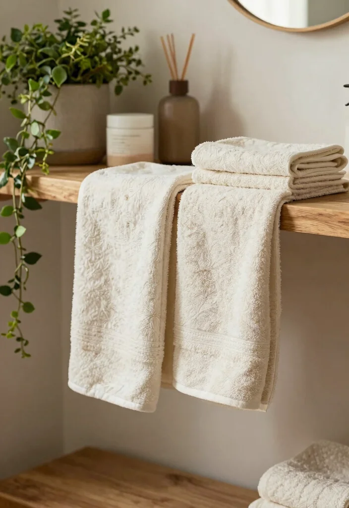 12 Bathroom Hand Towel Ideas for a Hotel Inspired Touch 12. Eco Friendly Options 0