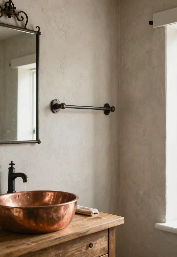 12 Bathroom Hardware Ideas to Instantly Update the Look 7. Metal Accents 0