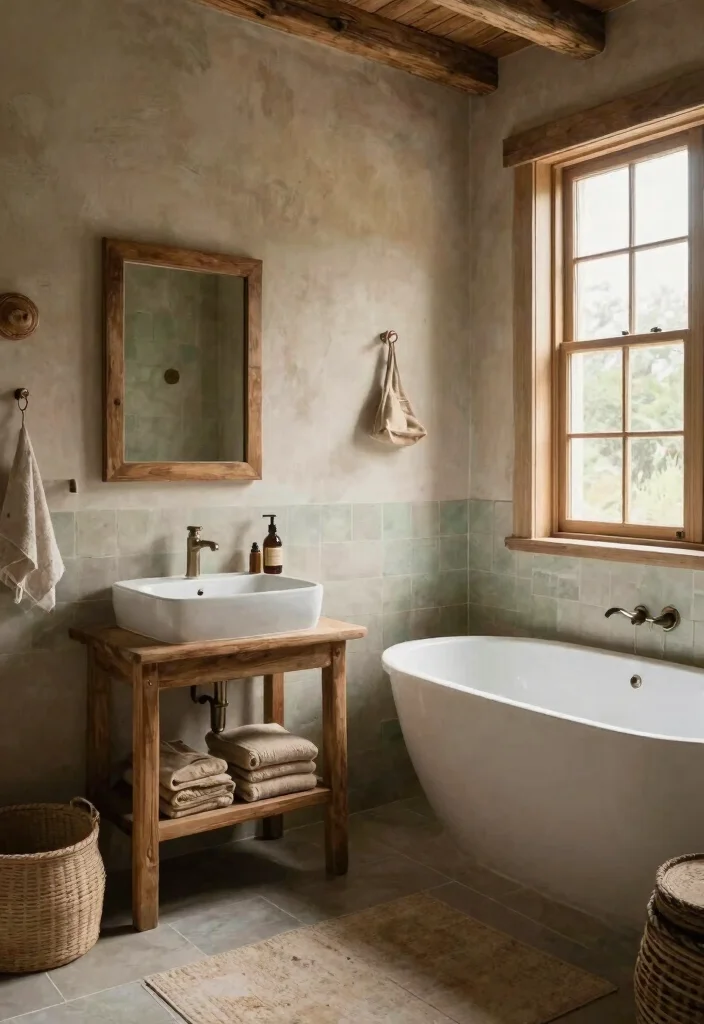 12 Bathroom Hardware Ideas to Instantly Update the Look 8. Earthy Color Palettes 0