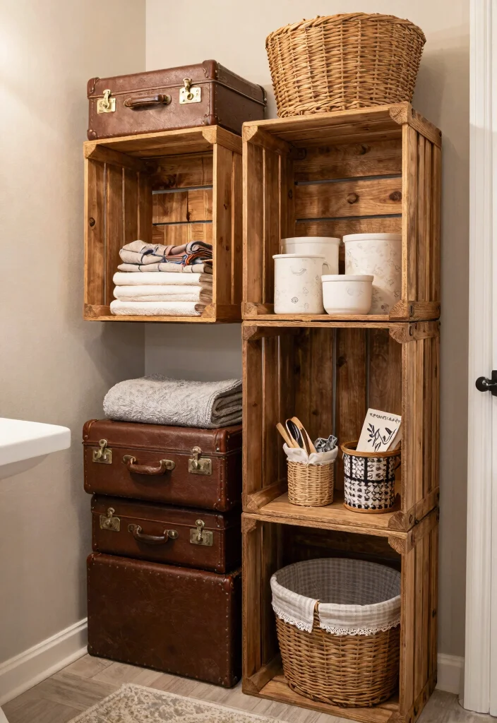 12 Bathroom Hardware Ideas to Instantly Update the Look 9. Creative Storage Solutions 0