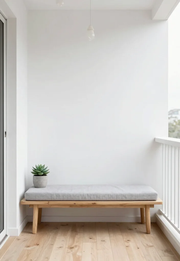 12 Bedroom Balcony Ideas for Light and Airy Living 1. Minimalist Serenity 0