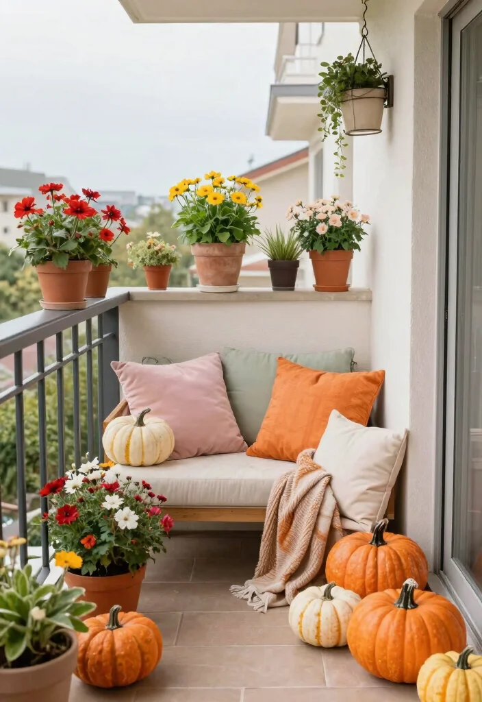 12 Bedroom Balcony Ideas for Light and Airy Living 12. Seasonal Decor Changes 0