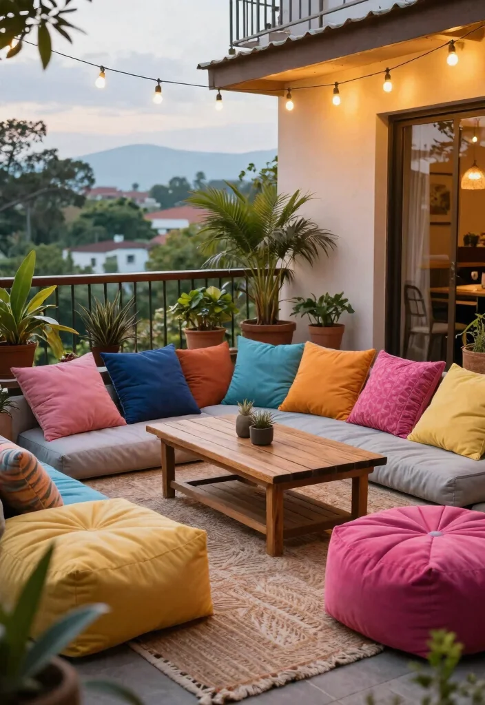 12 Bedroom Balcony Ideas for Light and Airy Living 5. Chill out Lounge 0