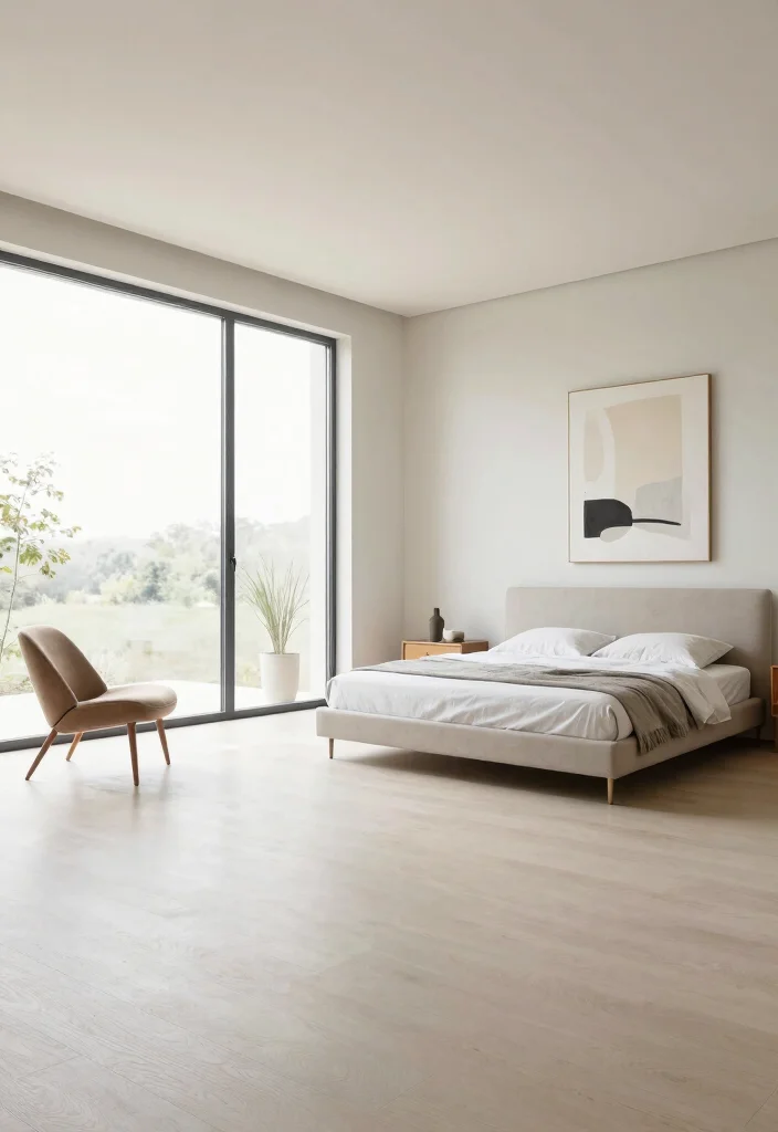 12 Bedroom Ideas for Big Rooms with Balanced Layouts 1. Embrace Open Space 0