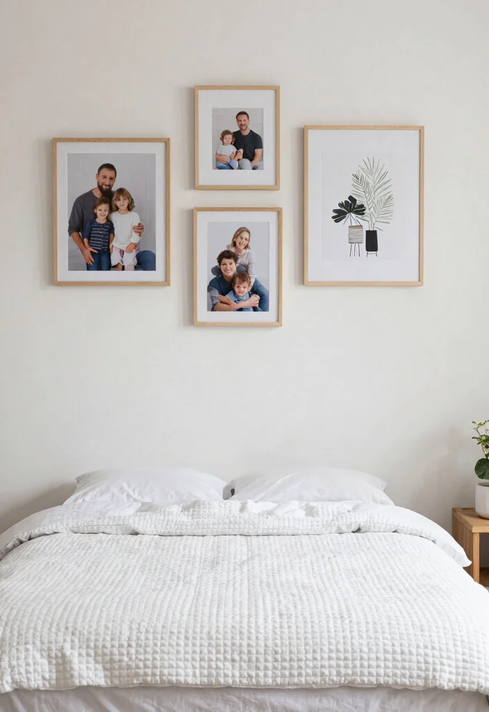 12 Bedroom Ideas for Big Rooms with Balanced Layouts 7. Personal Touches 0