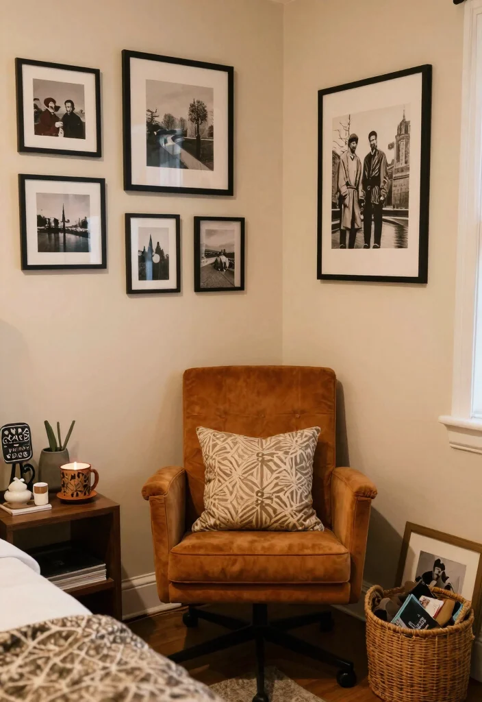 12 Bedroom Library Ideas for Cozy Reading Corners 10. Personal Touches 0