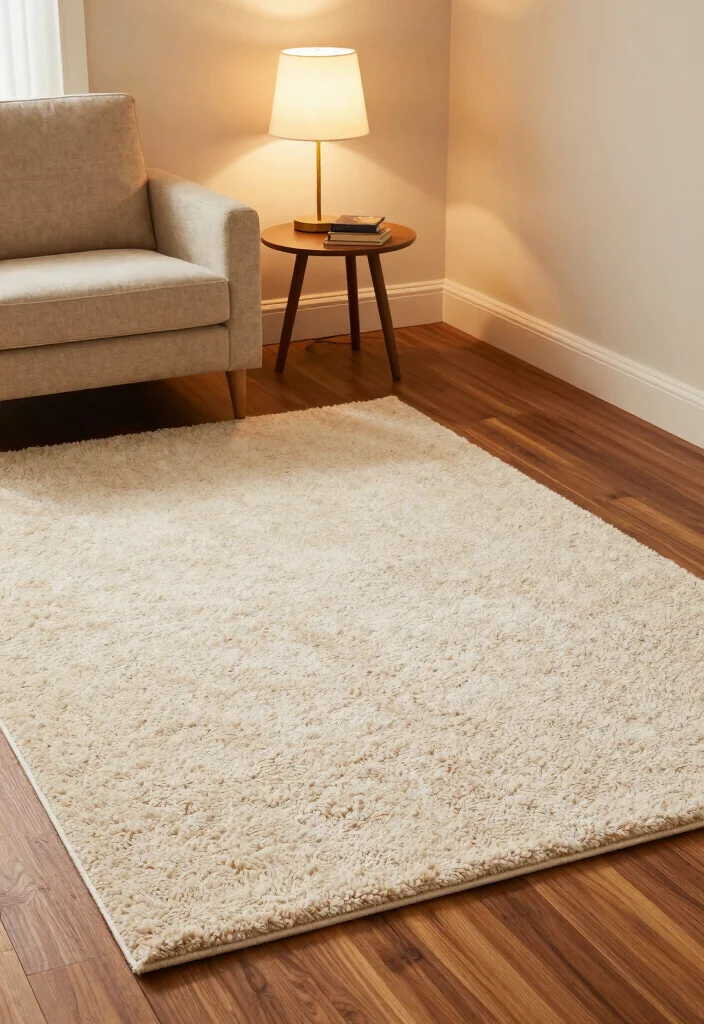 12 Bedroom Library Ideas for Cozy Reading Corners 12. A Cozy Rug 0