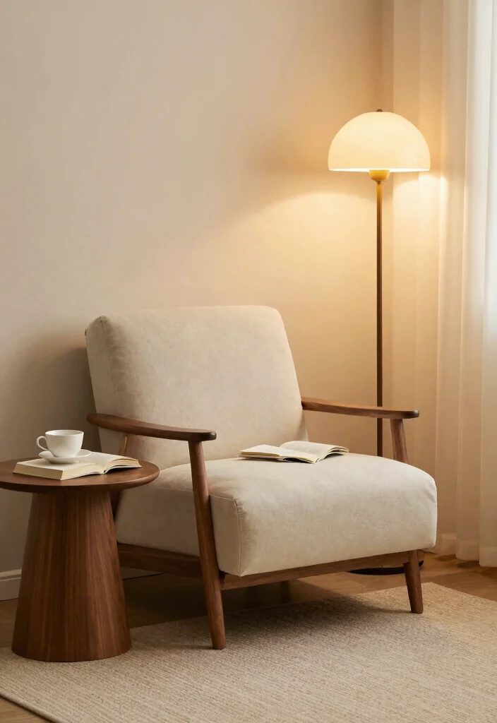 12 Bedroom Library Ideas for Cozy Reading Corners 4. Corner Reading Chairs 0