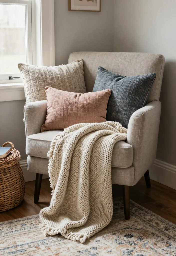 12 Bedroom Library Ideas for Cozy Reading Corners 9. Transformative Textiles 0