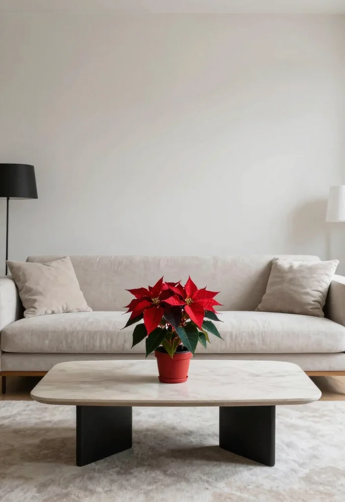 12 Christmas Living Room Decor Ideas for Festive Style 11. Minimalist Decor Approach 0