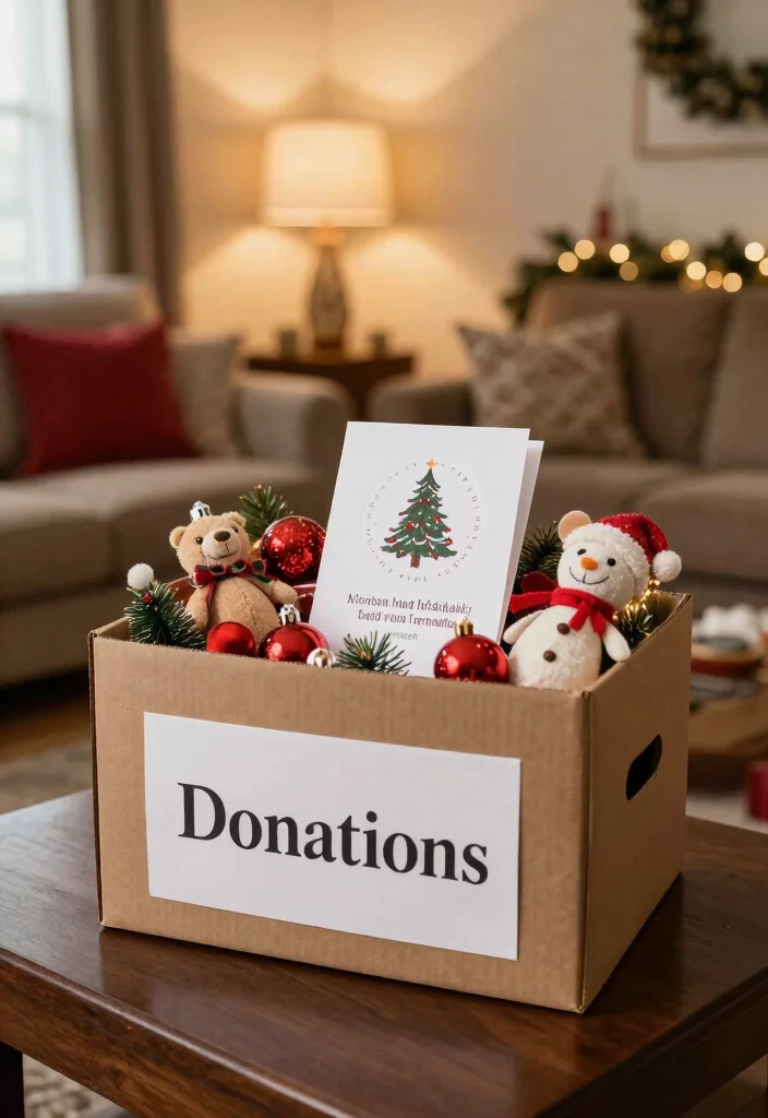 12 Christmas Living Room Decor Ideas for Festive Style 12. Community and Giving Back 0