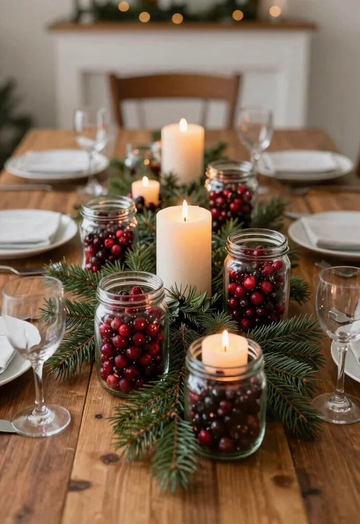 12 Christmas Living Room Decor Ideas for Festive Style 4. Sustainable Centerpieces 0
