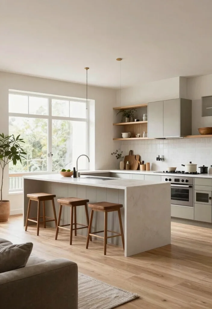 12 Corner Kitchen Ideas to Improve Workflow 11. Open Concept Corner Kitchens 0