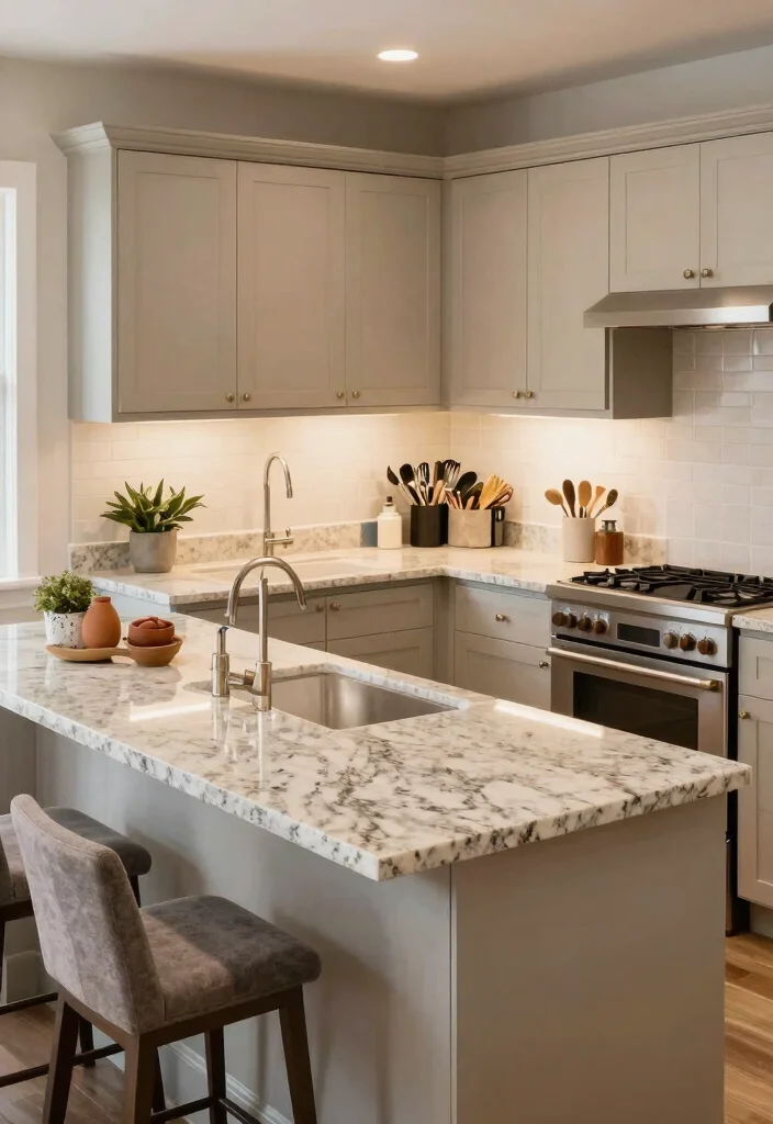 12 Corner Kitchen Ideas to Improve Workflow 3. L Shaped Countertops for Optimal Flow 0
