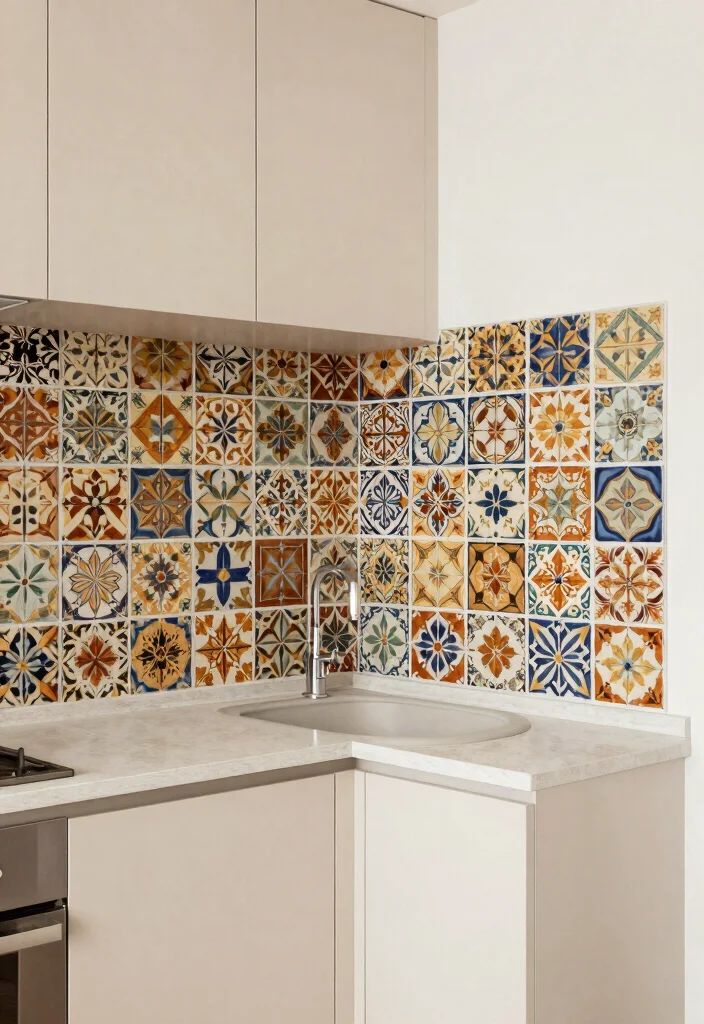 12 Corner Kitchen Ideas to Improve Workflow 8. Creative Backsplash Ideas 0