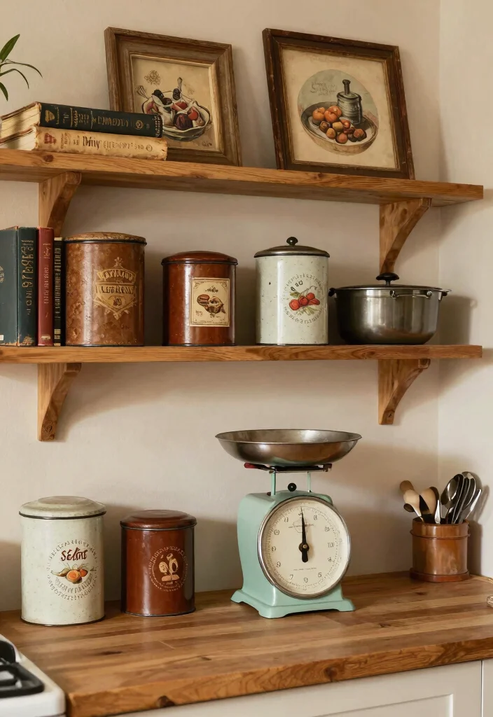 12 Craftsman Kitchen Ideas with Classic Craft Detail 10. Vintage Kitchen Decor 0