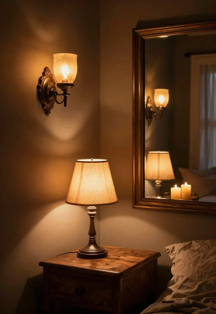 12 Dark Brown Bedroom Ideas with Warm Depth 3. Warm Lighting Ideas 0