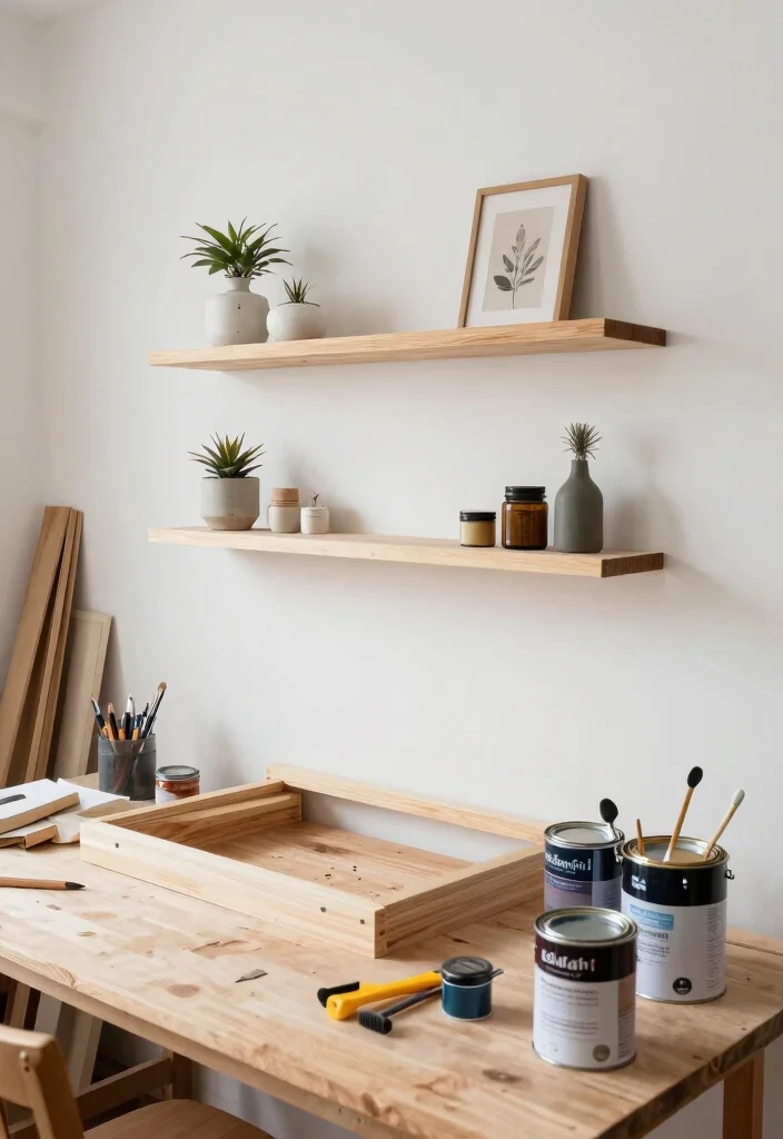 12 Floating Shelf Bedroom Ideas for Storage and Display 9. DIY Floating Shelves 0