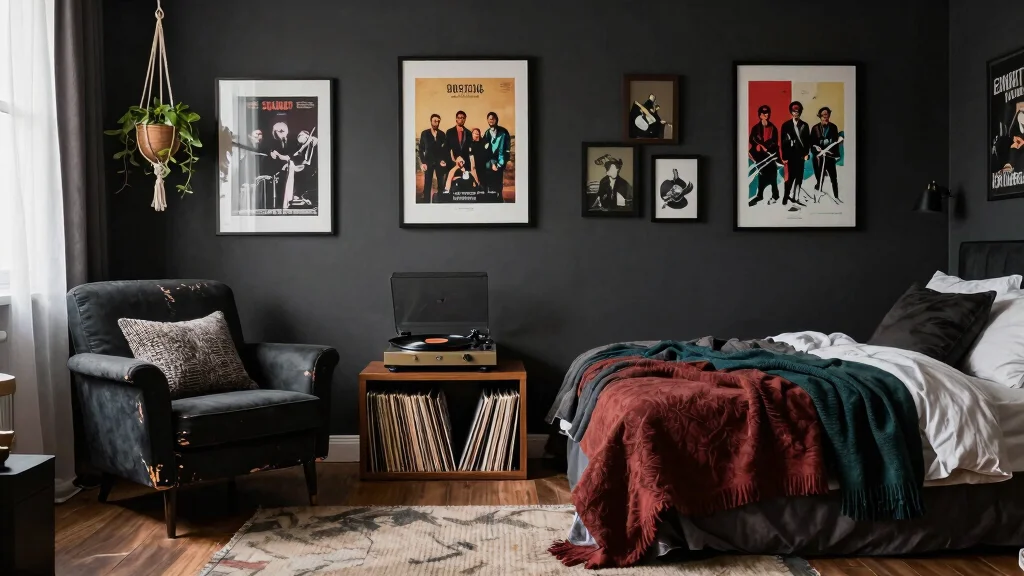 12 Grunge Bedroom Ideas with Edgy Personality