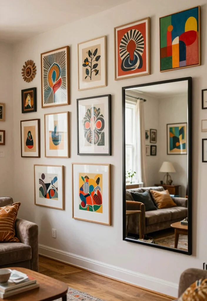 12 Home Living Room Ideas for Comfortable Everyday Living 7. Personalize with Art 0