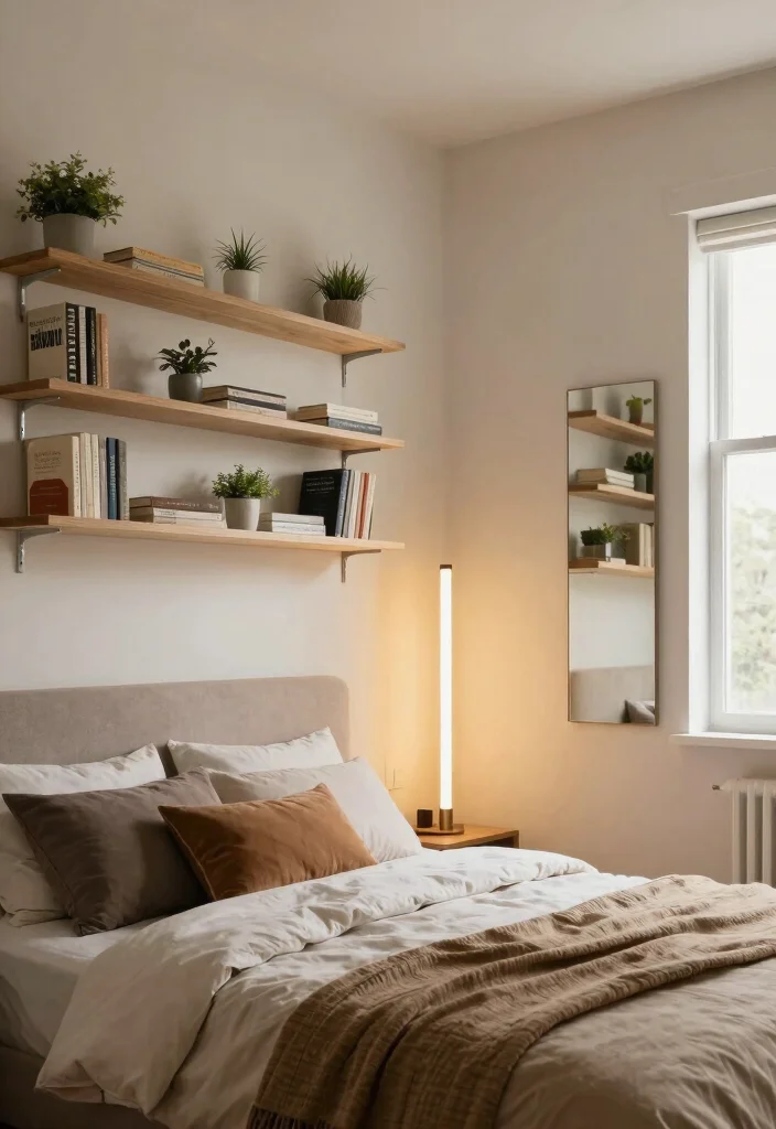 12 Indian Style Bedroom Ideas with Warm Cultural Details 12. Utilizing Space Creatively 0