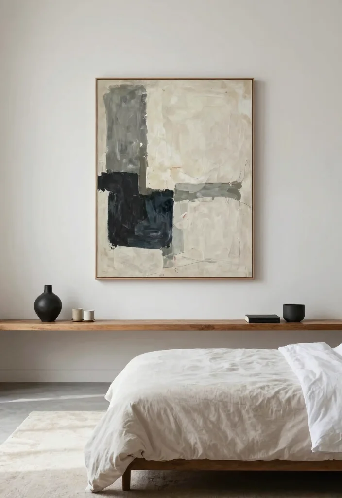 12 Industrial Bedroom Ideas with Raw Modern Texture 6. Minimalist Decor Elements 0