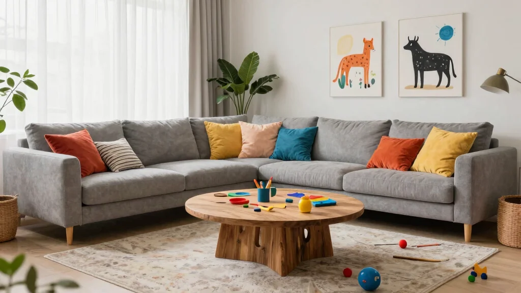 12 Kid Friendly Living Room Ideas with Durable Style