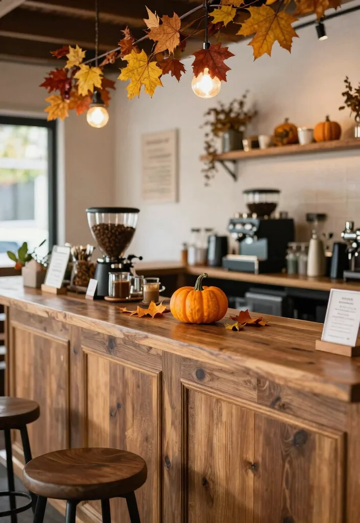12 Kitchen Coffee Bar Ideas for Morning Rituals 8. Seasonal Decor Touches 0