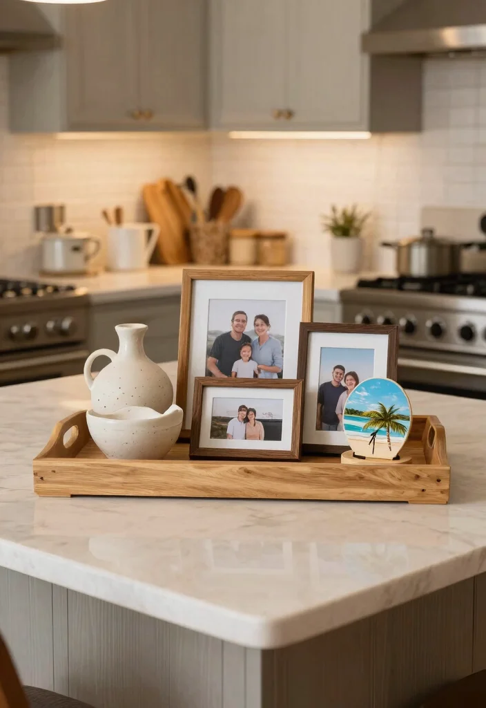 12 Kitchen Island Decorating Ideas for a Styled Finish 12. Personal Touches 0