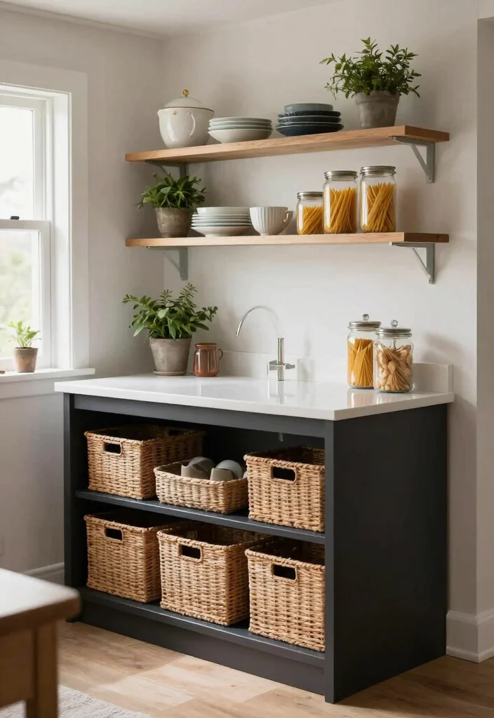 12 Kitchen Island Decorating Ideas for a Styled Finish 2. Stylish Storage Solutions 0