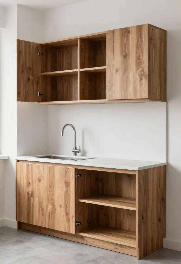 12 Kitchen Sink Cabinet Ideas for Smart Storage 10. Customizable Modular Systems 0