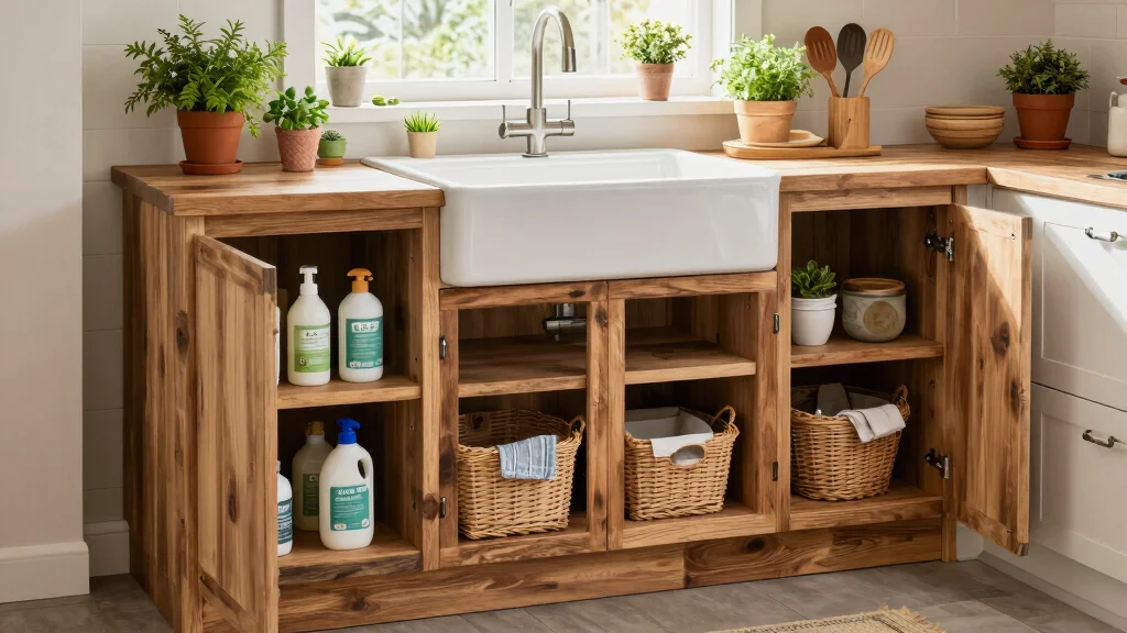 12 Kitchen Sink Cabinet Ideas for Smart Storage