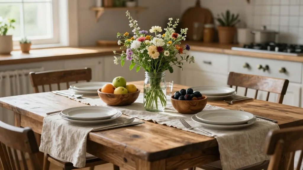 12 Kitchen Table Decor Ideas for Everyday Styling