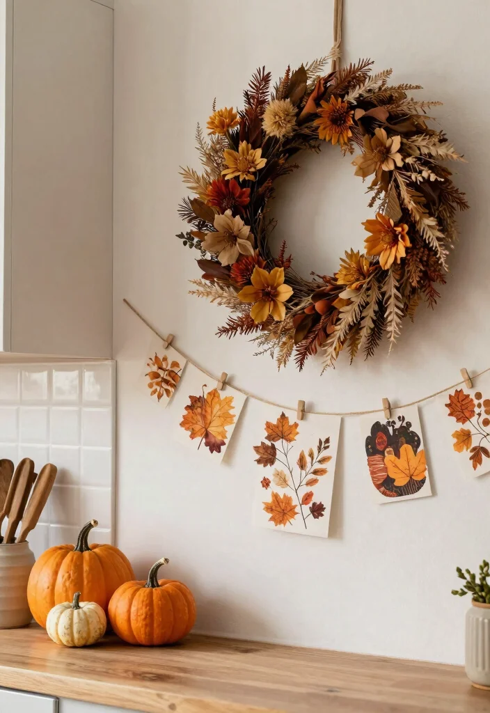 12 Kitchen Wall Decorating Ideas for a Finished Look 9. Seasonal Decor Swaps 0