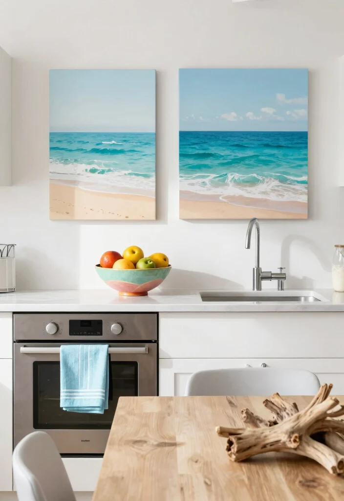 12 Light Blue Kitchen Ideas for a Fresh Airy Look 5. Coastal Inspired Decor 0