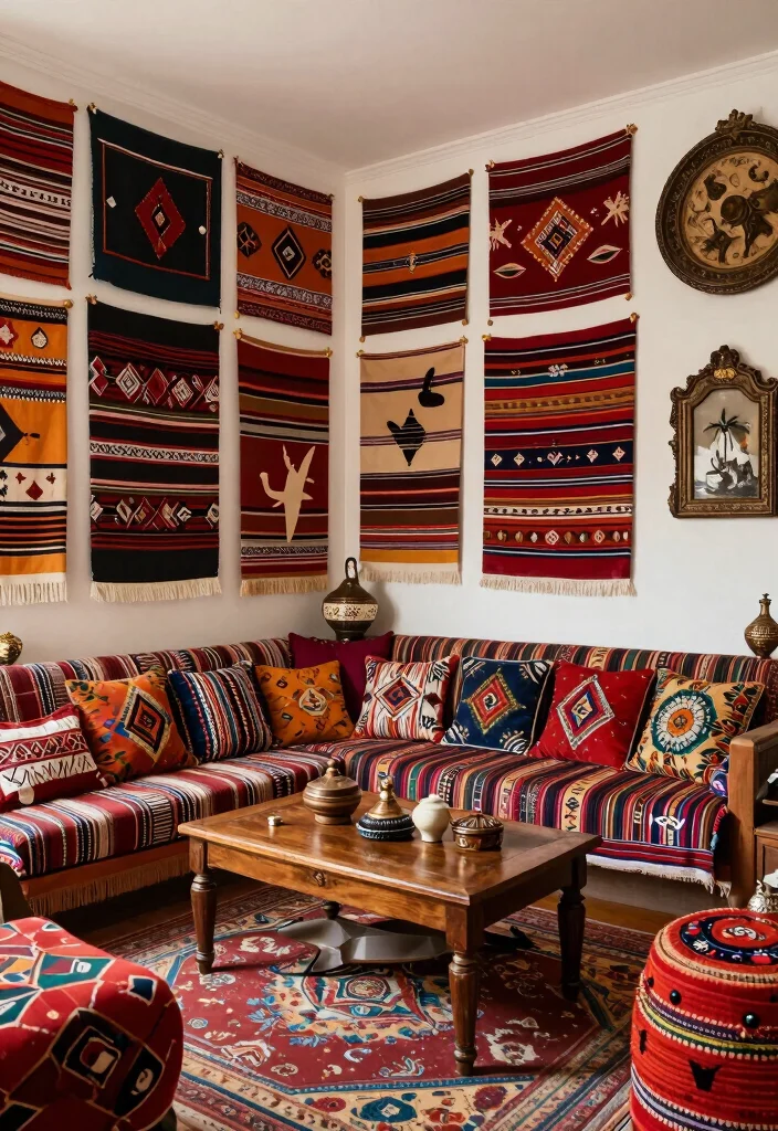 12 Living Room Theme Ideas to Guide Your Decor 11. Global Inspiration 0