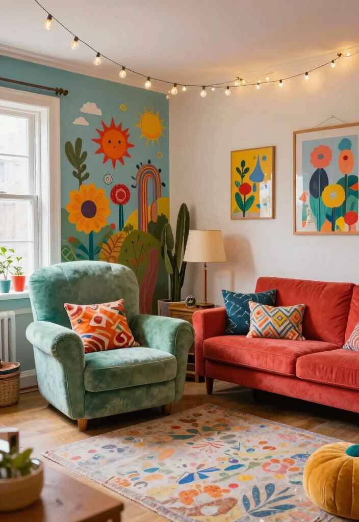 12 Living Room Theme Ideas to Guide Your Decor 12. Whimsical Wonderland 0