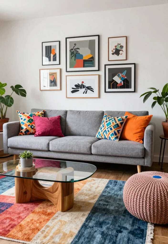 12 Living Room Theme Ideas to Guide Your Decor 4. Modern Eclectic 0