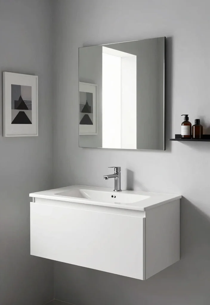 12 Male Bathroom Decor Ideas with Clean Masculine Energy 2. Sleek and Minimalist Designs 0
