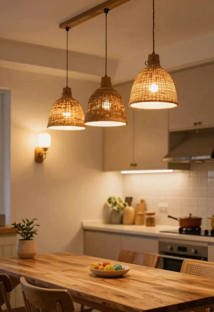 12 Mexican Kitchen Decor Ideas with Colorful Character 9. Artistic Lighting Fixtures 0