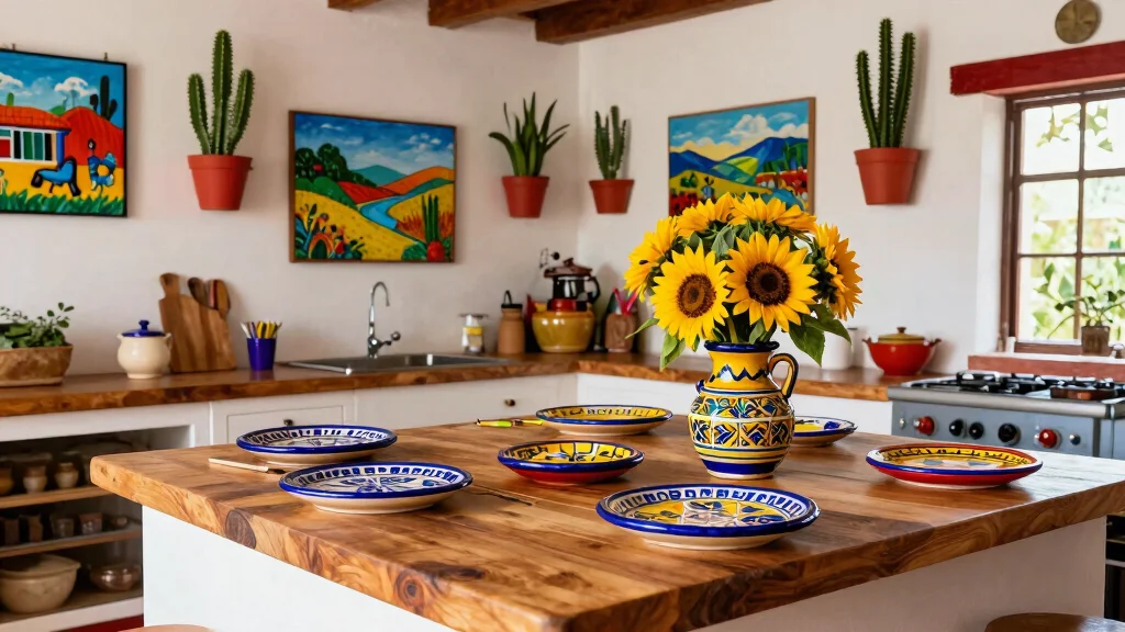 12 Mexican Kitchen Decor Ideas with Colorful Character