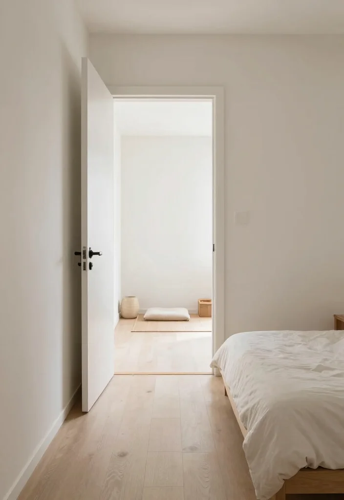 12 Minimal Bedroom Design Ideas for Calm Living 10. Open Spaces for Mindfulness 0