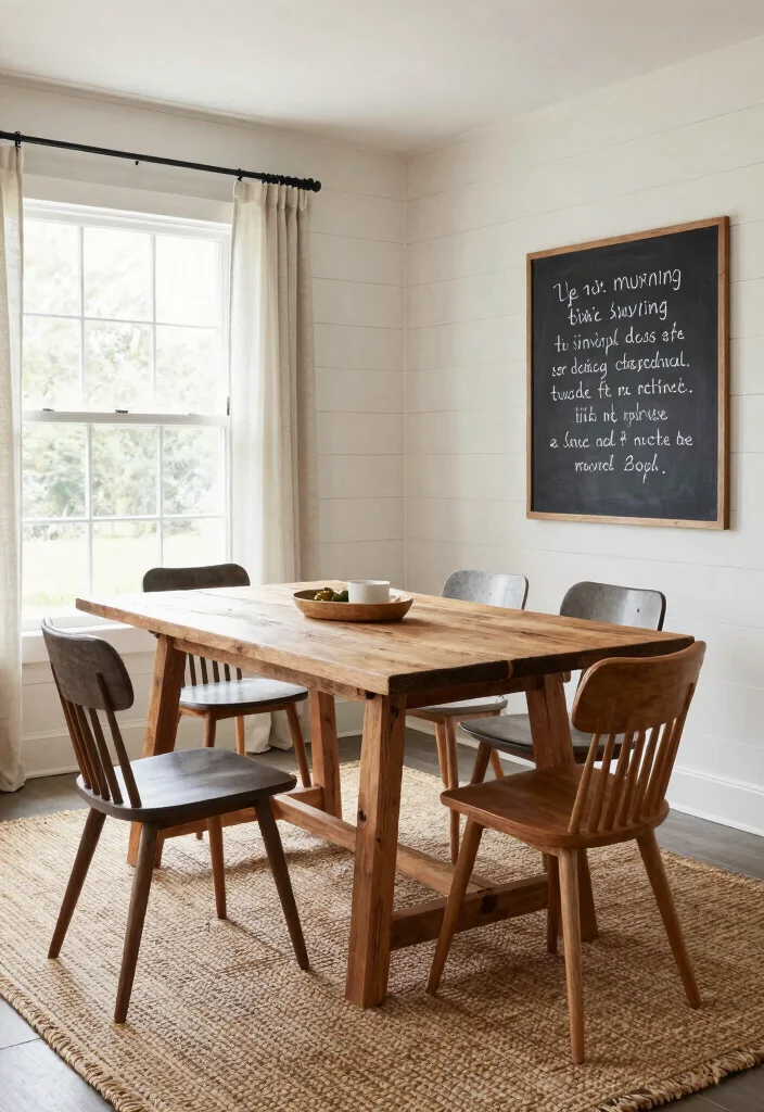 12 Morning Room Off Kitchen Ideas for Casual Dining 2. Modern Farmhouse Style 0