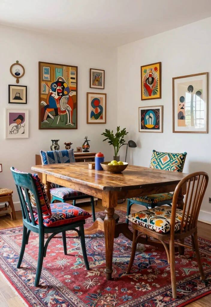 12 Morning Room Off Kitchen Ideas for Casual Dining 4. Eclectic Charm 0