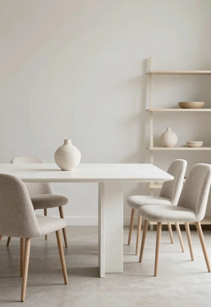 12 Morning Room Off Kitchen Ideas for Casual Dining 5. Minimalist Elegance 0